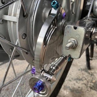 càng thắng cong inox 304  gắn mọi dòng xe