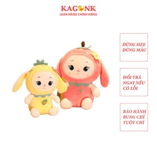 Gấu Bông Thỏ Trái Cây Ngồi Cao Cấp Ngộ Nghĩnh Đáng Yêu - Kagonk
