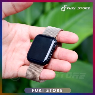 Dây thép không gỉ cho Apple Watch màu vàng rose đủ size series 1/2/3/4/5/6 se