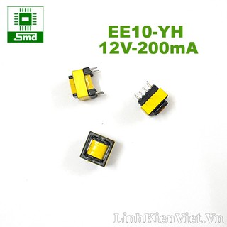 Biến áp xung EE10-YH 12V-200mA