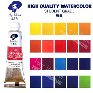 [THEARTSHOP] (P1) Màu Nước PAUL RUBENS Student Grade dạng tuýp 5ml (Bán Lẻ)