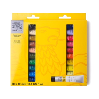 [DA ĐEN] Màu Galeria Acrylic Paint 20 x 12ml Winsor &amp; Newton
