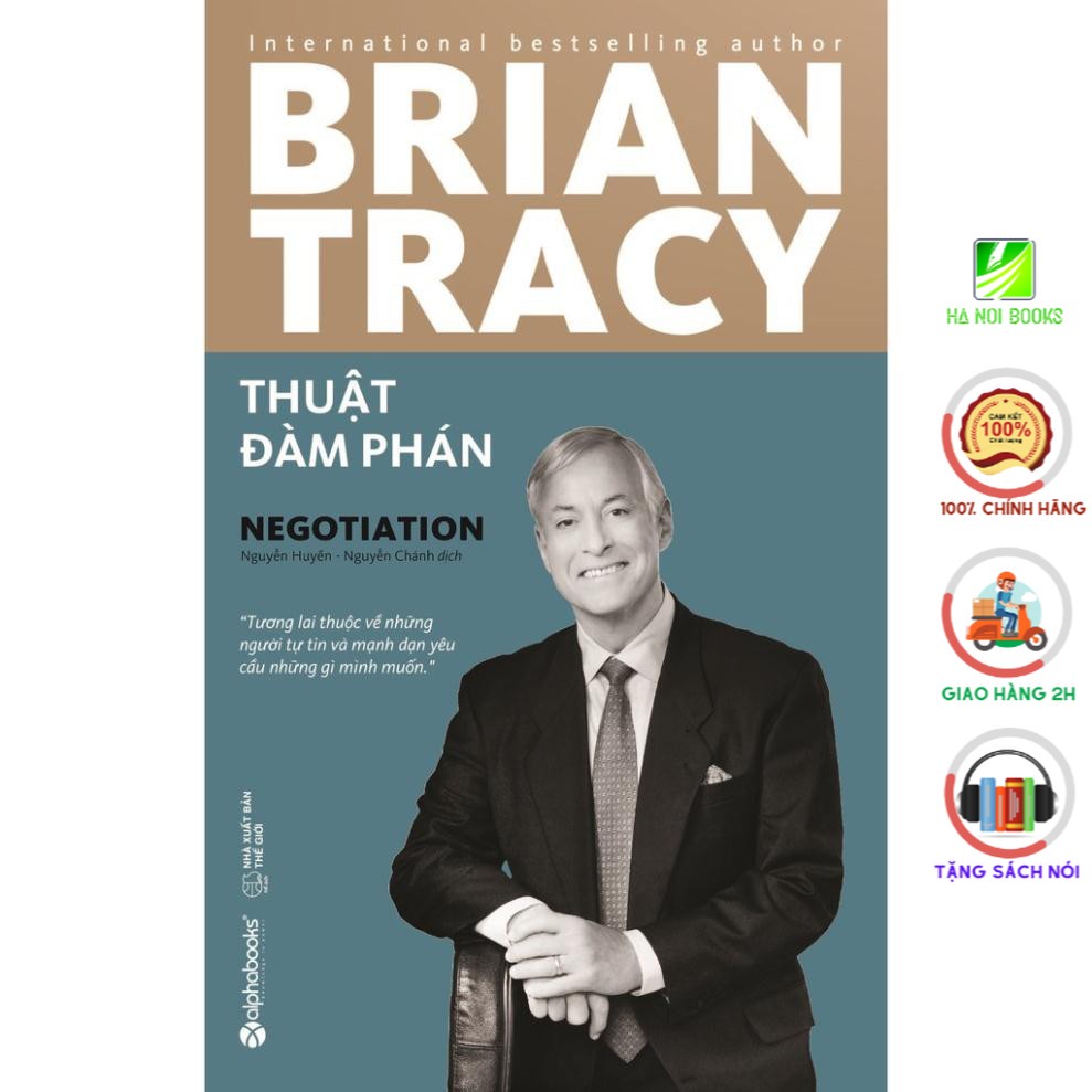 Sách - Thuật đàm phán - Brian Tracy - AlphaBooks