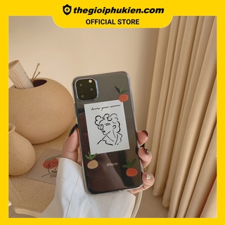 Ốp lưng iphone - Ốp silicon dẻo trong suốt vintage dành cho iphone 6 đến 14promax - t78