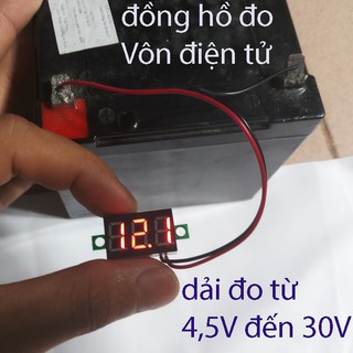 đồng hồ đo vôn điện tử