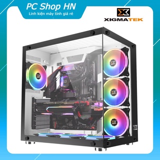 Vỏ Case máy tính Xigmatek AQUARIUS PLUS - WHITE (EN46454)