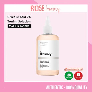 Nước hoa hồng The Ordinary Glycolic Acid 7% Toning Solution tẩy tế bào chết 240ml
