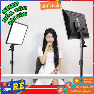Bộ đèn Photograpphy A112 12 inch kèm chân 2 mét hỗ trợ quay phim, chụp ảnh , makeup spa ,livestream chuyên nghiệp
