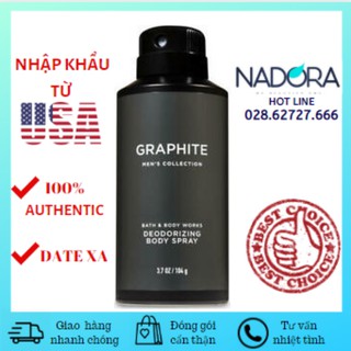Xịt Thơm Toàn Thân Dành Cho Nam Bath And Body Works - Graphite