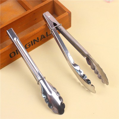 Kẹp gắp đá , đồ ăn inox G2
