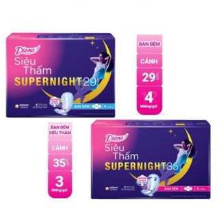 BVS Diana Ban Đêm Siêu Thấm Supernight 35cm/ 29cm