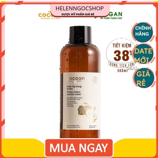 Nước tẩy trang bí đao cocoon 500ml dành cho da dầu, da mụn