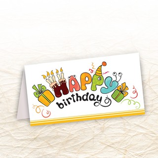 | Combo 10 Thiệp | Chúc Mừng Sinh Nhật 9x17cm