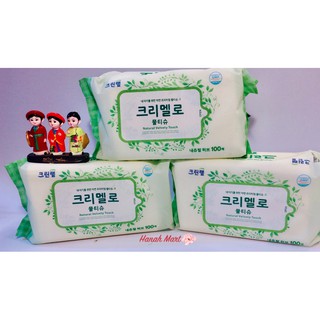 Khăn giấy ướt thảo dược Natural Herbal – Hàn Quốc (100 tờ)