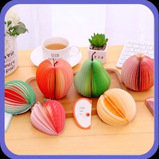 [HÀNG CÓ SẴN]Giấy Note hình HOA QUẢ siêu dễ thương - Ghi nhớ công thức nhỏ gọn, tiện lợi - Note dán máy tính đẹp độc lạ