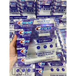 Kem đánh răng Crest 3D White advanced Mỹ 158g