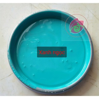 Sơn chậu kiểng màu xanh ngọc 1K Yes  - Lon 400g hoặc 800g