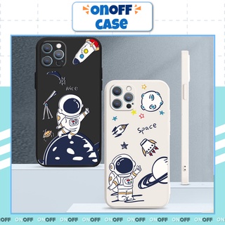 Ốp Lưng Iphone Cạnh Vuông Hình Phi Hành Gia  Iphone5/5s/6/6plus/6s/6splus/7/7plus/8/8plus/x/xr/xs/11/12/pro/promax