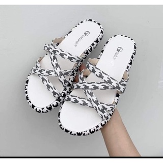 Freeship - Dép bánh mì đan dây đế 2p  - lẻ size3536