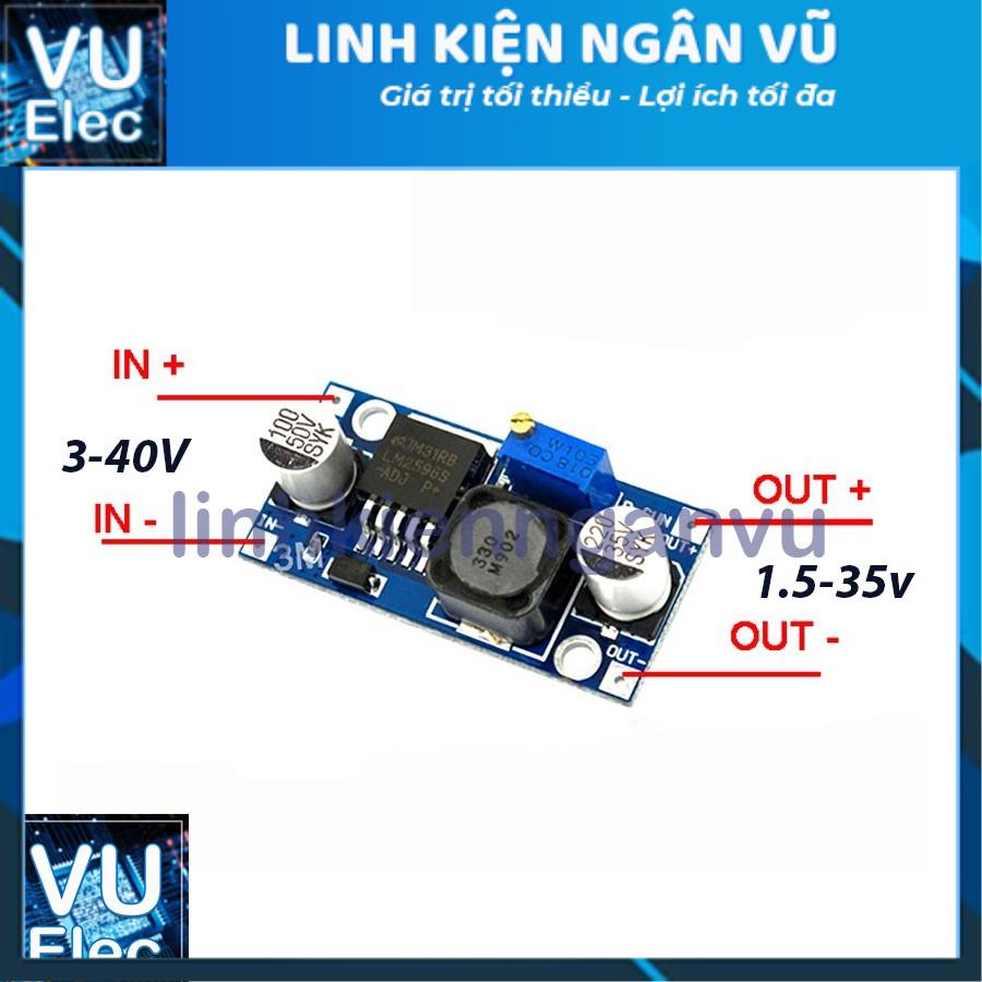 Module BUCK DC-DC 3A LM2596 ADJ