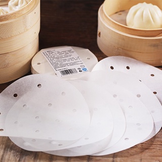 Set 100 Tờ Giấy Nến Đục Lỗ Dùng Cho Nồi Chiên Không Dầu Hấp Bánh 88288 SHOP CR7