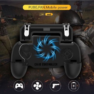 Tay Cầm Chơi Game PUBG, ROS, FF/Liên Quân Mobile/Quạt Tản Nhiệt Kiêm Sac Dự Phòng
