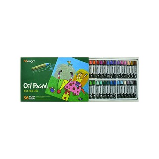Bút Sáp Dầu Lục Giác Mango BSD36ML-1 / BSD36ML-2 (36 Màu)