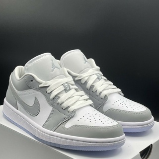 Giày Jordan 1 Low Wolf Grey Xám Xanh Cao Cấp Fullbox