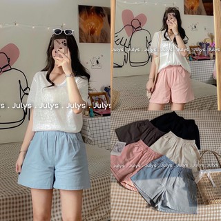 Quần short ống rộng nhiều màu (ảnh thật shop chụp kèm video)