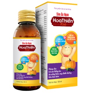 Siro ăn ngon Hoa Thiên Kids - 120ml