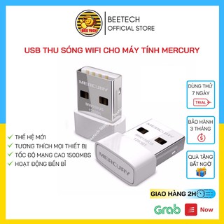 Usb wifi, đầu thu Wifi Mercury tốc độ cao cho máy tính - Beetech