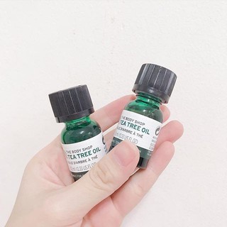 Tinh dầu tràm trà The Body Shop Tea Tree Oil giảm mụn 10ml
