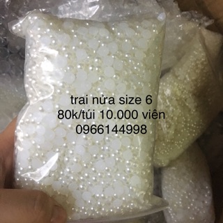 trai nửa size 6 túi 10.000 viên