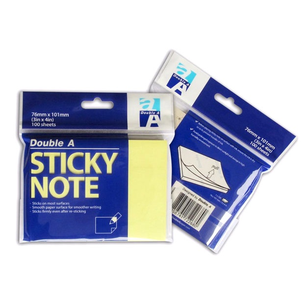 Giấy note vàng Double A