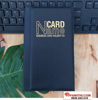 SỔ ĐỰNG NAME CARD DA MỀM ( 12 x19 cm)
