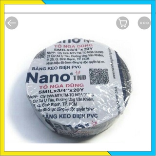 Băng Keo Điện Cách Điện Nhỏ or Lớn TẶNG 1 CUỘN KHI MUA 15 C
