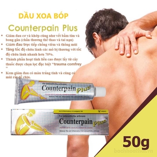 Dầu xoa bóp ġiảm ƌau màu vàng Counterpain Plus Thái Lan