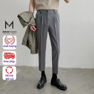 Quần Âu nam MERCINI quần tây baggy ôm dáng lịch lãm cao cấp thời trang Hàn Quốc QD303