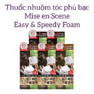 Thuốc nhuộm tóc dạng bọt Mise en Scene Easy&amp;Speedy Foam
