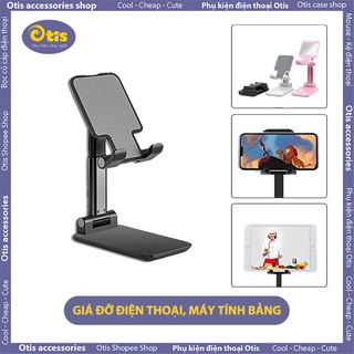 Giá Đỡ Điện Thoại, Ipad Khung Gấp Gọn Chắc Chắn Để Điện Thoại, Góc Xoay Linh Hoạt, Hỗ Trợ Làm Việc, Học Tập, Livestream