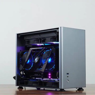 (CÓ SẴN) Vỏ case máy tính Jonsbo A4 ver 1.1 Gray (Mini Tower/Màu Xám)