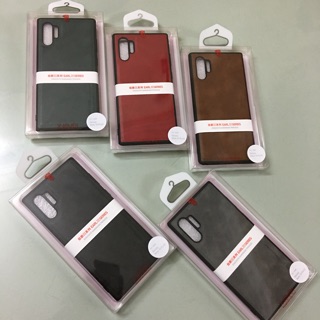 Ốp da PU hiệu xlevel Galaxy Note 10 Pro/ Note 10 plus lưng chống sốc,chống bám vân