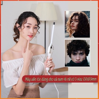 Máy uốn tóc gợn sóng⚡CHÍNH HÃNG⚡ tạo mẫu tóc Hàn Quốc với 3 kích cỡ 13mm/16mm/19mm nhiệt độ máy tùy chỉnh theo ý muốn