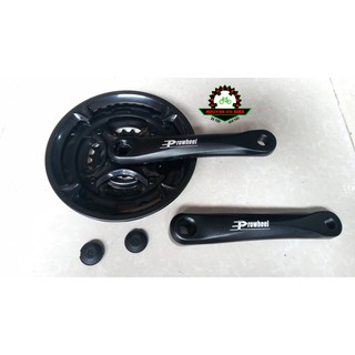 Đùi đĩa xe đạp nhôm Prowheel 3 tầng - Rẻ nhất HN