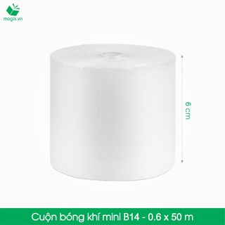 B14 - Khổ 60 cm x 50 (m) - Cuộn Bong Bóng Khí - Màng xốp hơi