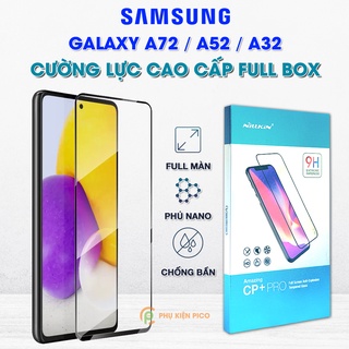 Kính cường lực Samsung A72 full màn hình chính hãng Nillkin Amazing CP+ Pro - Dán màn hình Samsung Galaxy A52 5G