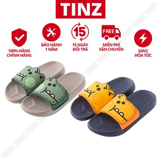 Dép nữ nam unisex quai ngang thời trang mang đi học, đi chơi đẹp cute cao cấp TINZ|Mã Huou