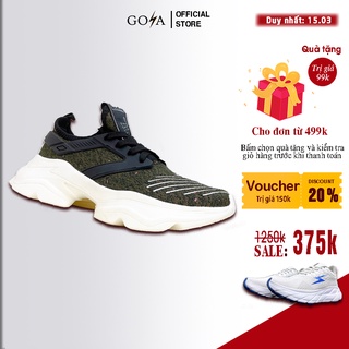 Giày Thể Thao Sneaker Nam Goya BAE - Màu Rêu