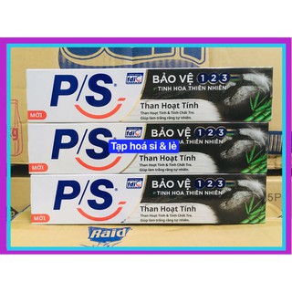 Kem đánh răng P/S Bảo vệ 123 Than hoạt tính 180g