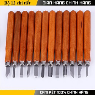 Bộ Dao Điêu Khắc, Đục Gỗ Chuyên Dụng (Giá Rẻ)